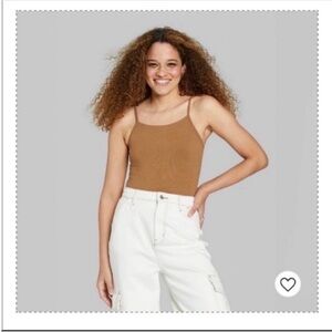 Women's Brown Bodysuit Tan Bodysuit